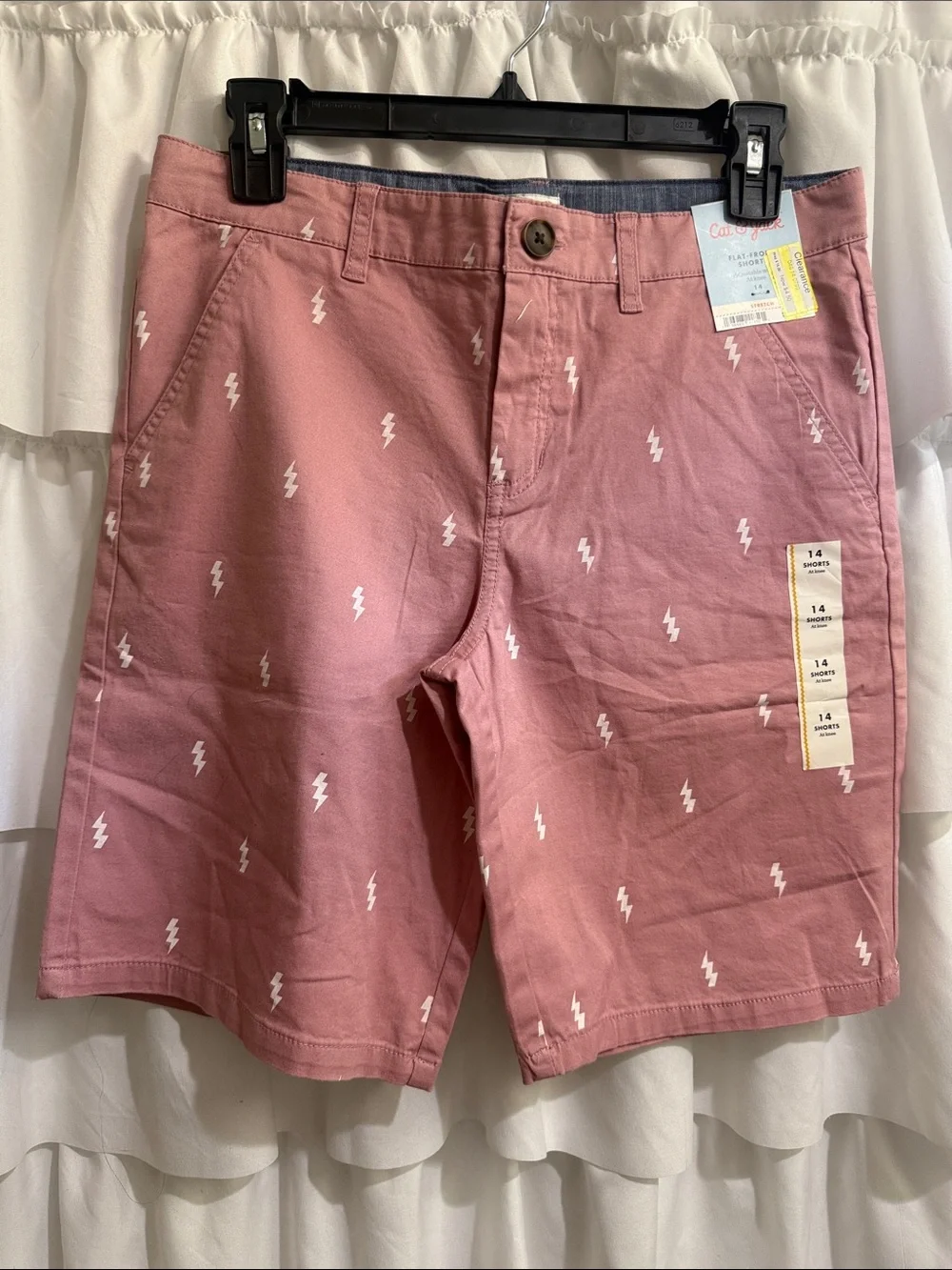 BOY BUNDLE- OshKosh B'gosh Distressed Denim Shorts & Cat & Jack Flat Front Short